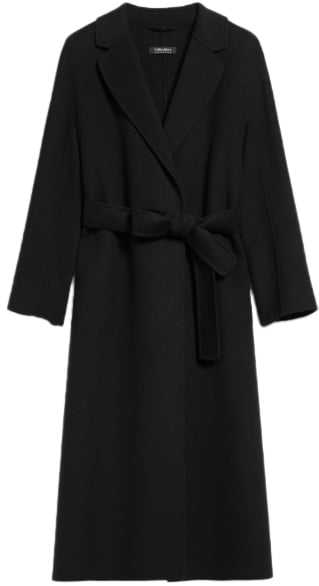 Max Mara Coats Black Zwart