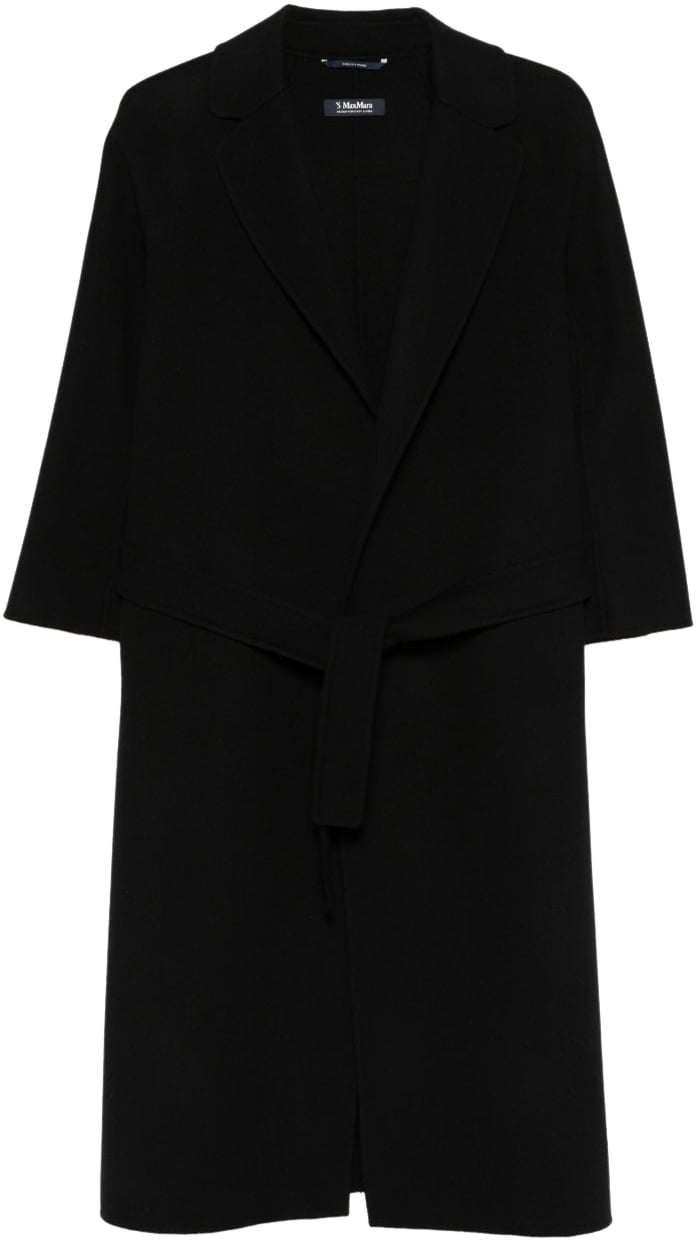 Max Mara Coats Black Zwart