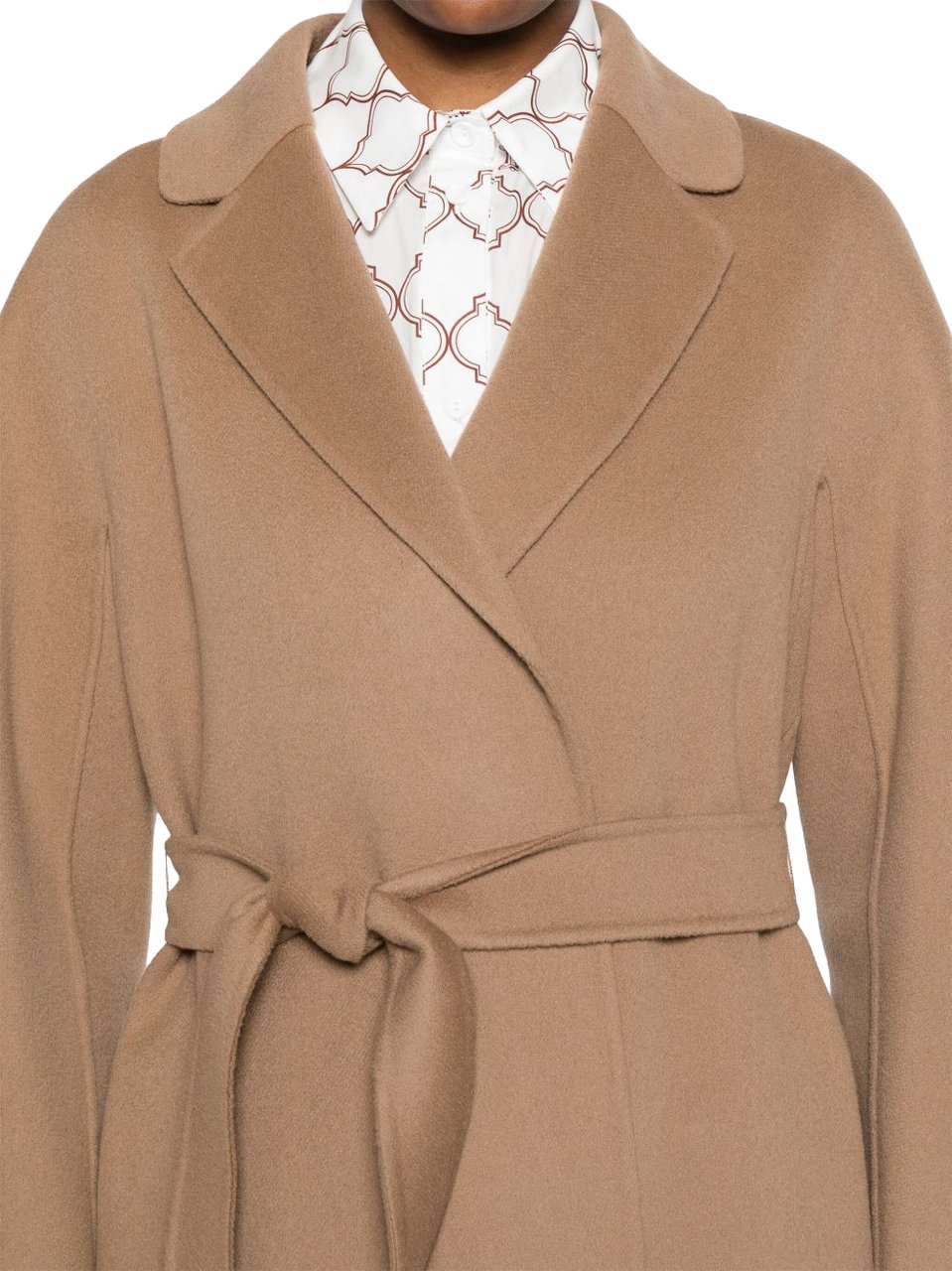 Max Mara Coats Marrone Beige