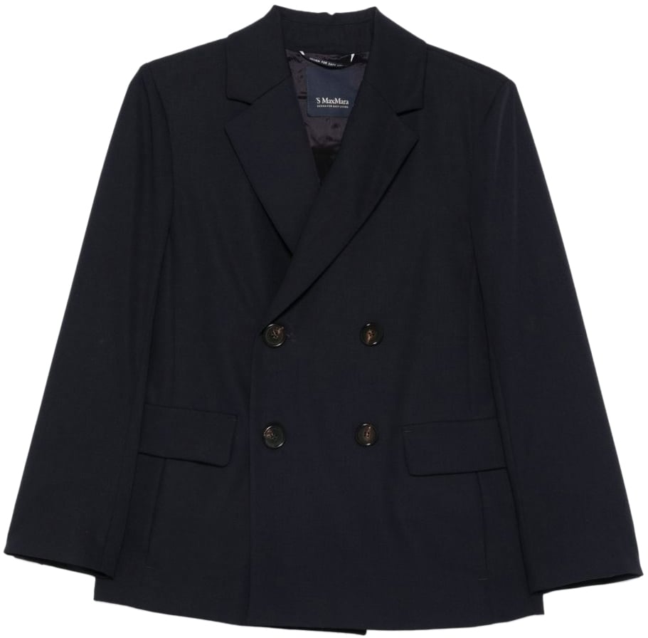 Max Mara Jackets Blue Blauw