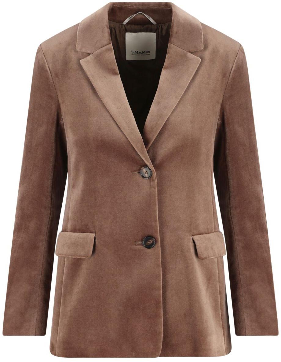 Max Mara Jackets Brown Bruin