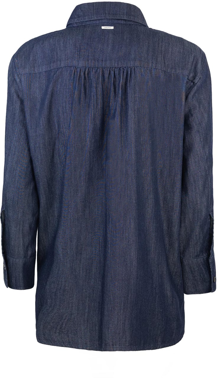 Max Mara Shirts Blue Blauw