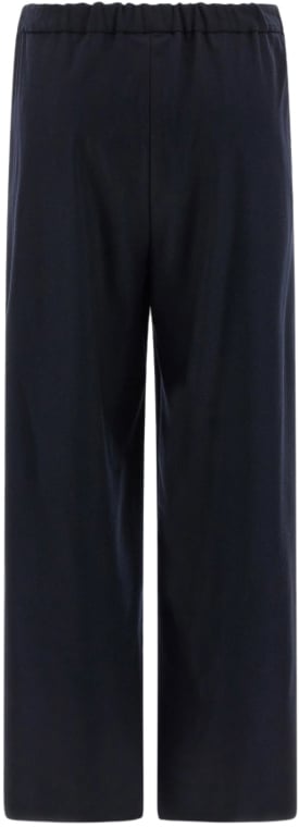 Max Mara Trousers Blue Blauw