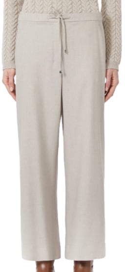Max Mara Trousers Grey Grijs