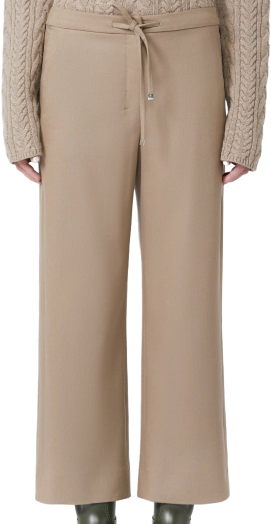 Max Mara Trousers White Wit