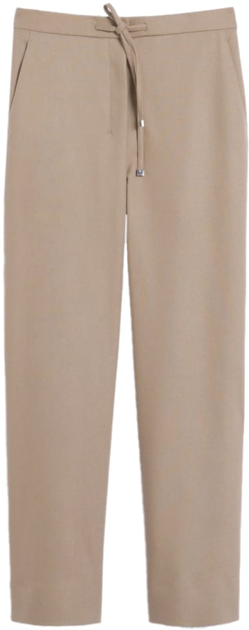 Max Mara Trousers White Wit