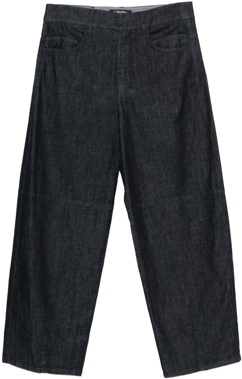 Max Mara Jeans Blue Blauw