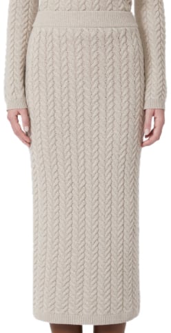 Max Mara Skirts Sand Beige
