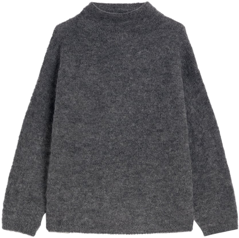 Max Mara Sweaters Grigio Antracite Grijs