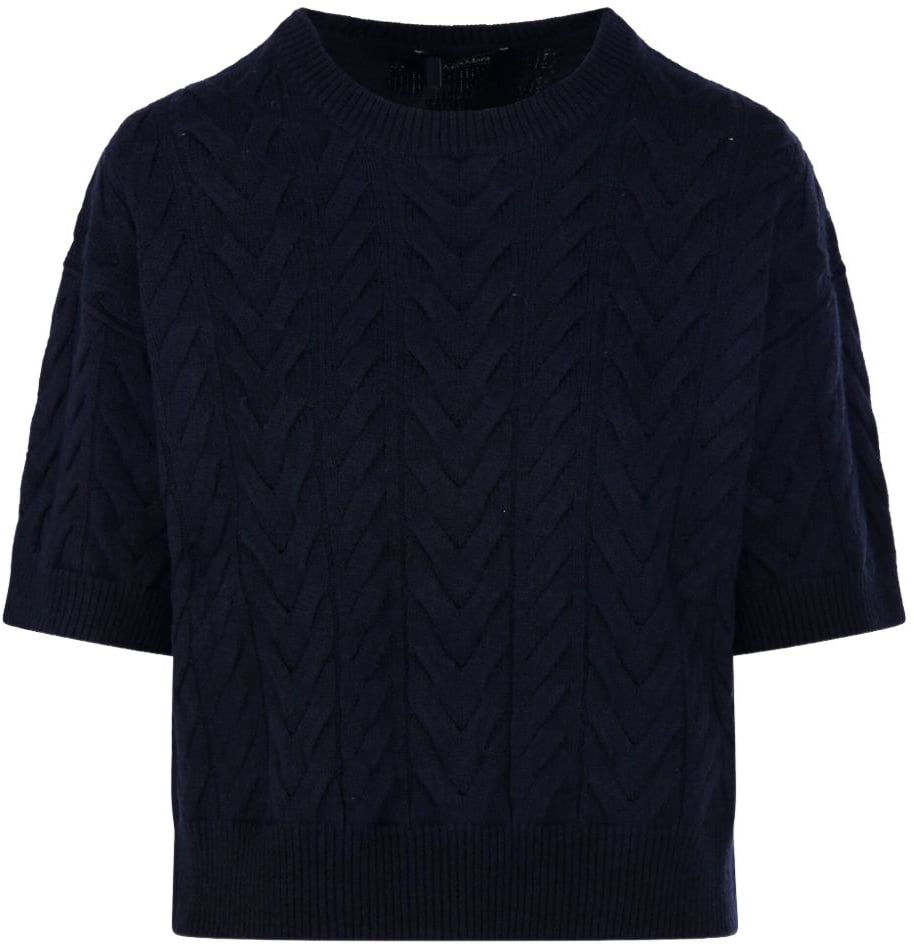 Max Mara Sweaters Blue Blauw