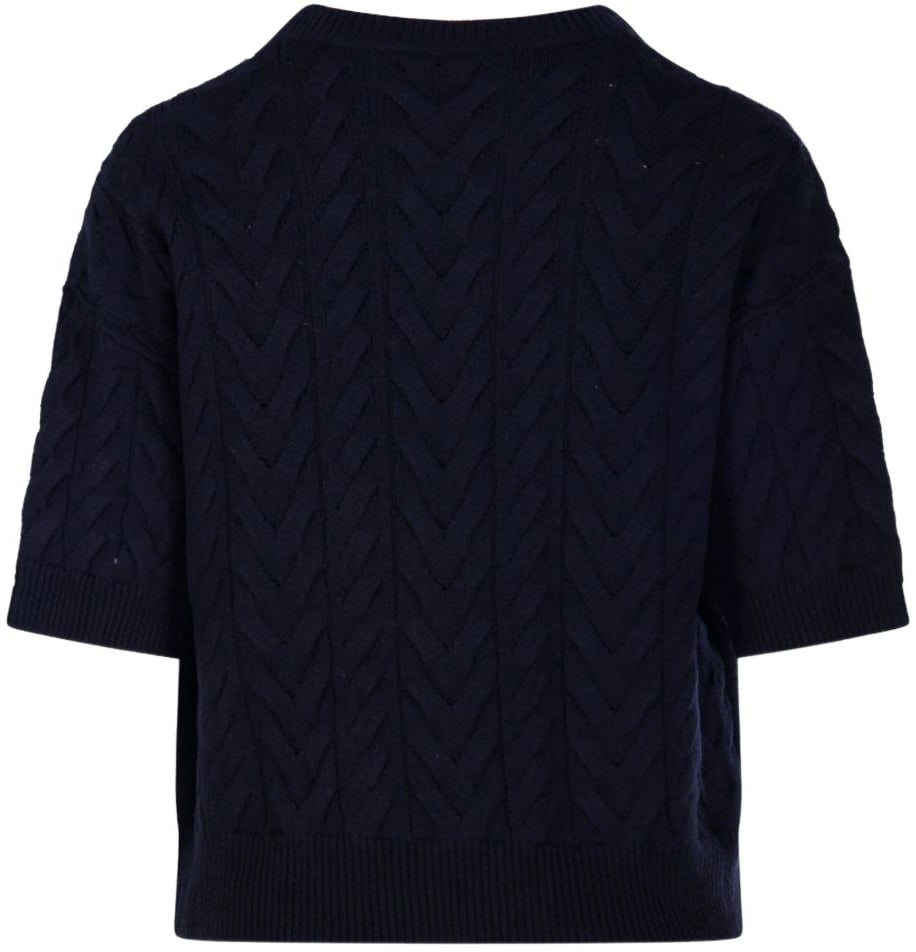 Max Mara Sweaters Blue Blauw