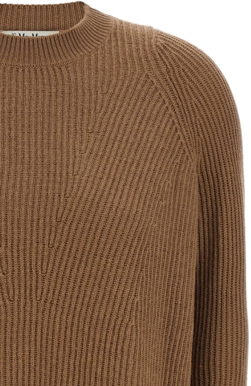 Max Mara Sweaters Camel Beige