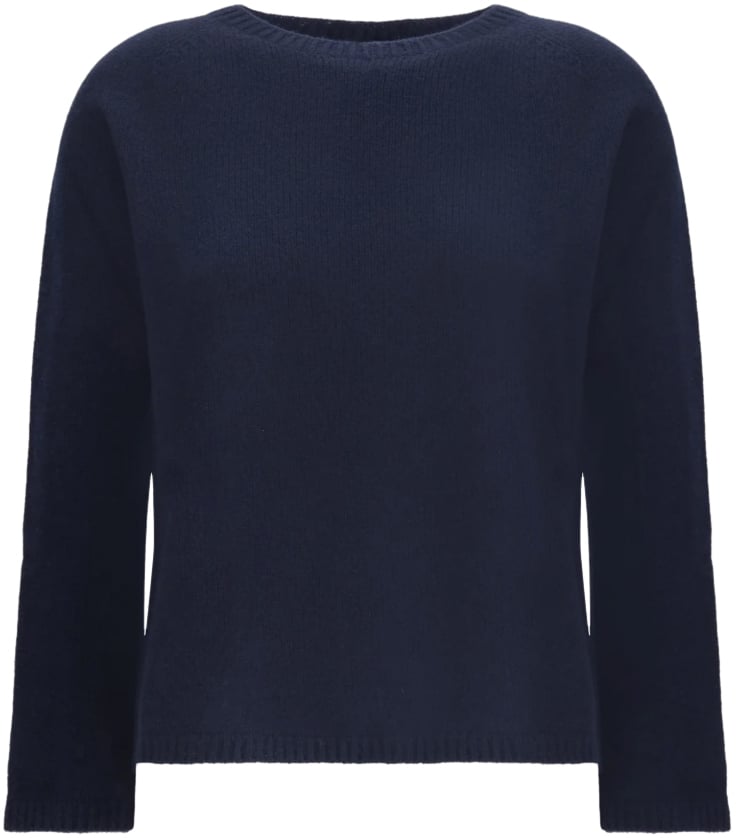Max Mara Sweaters Blue Blauw