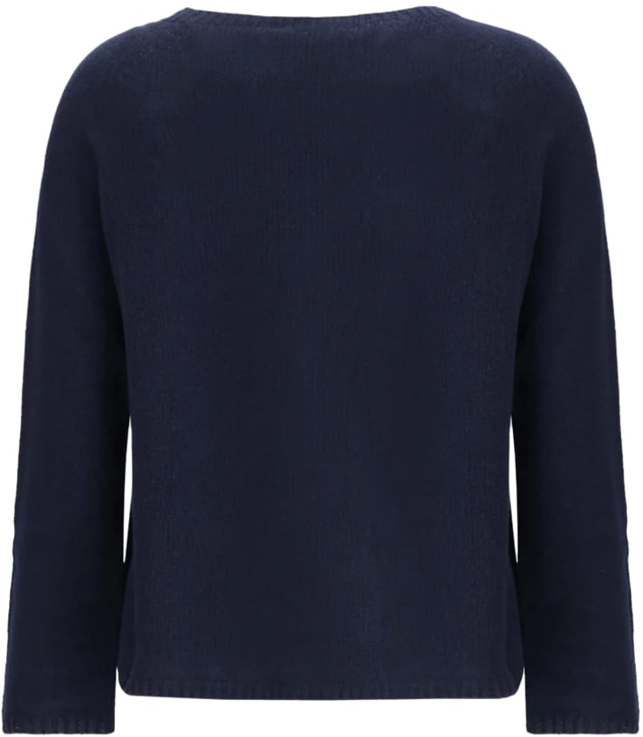 Max Mara Sweaters Blue Blauw