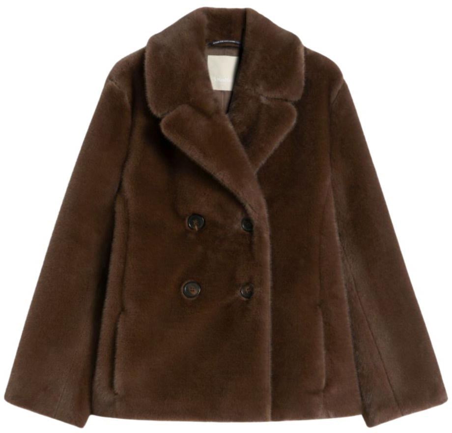 Max Mara Coats Brown Bruin