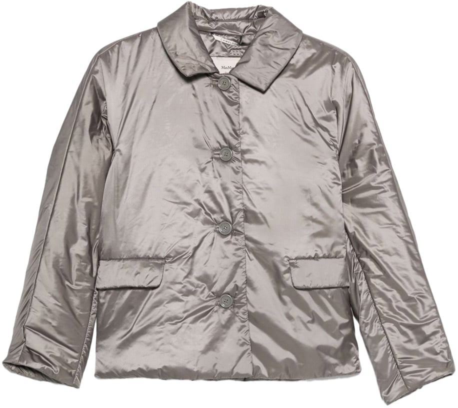 Max Mara Coats Grey Grijs