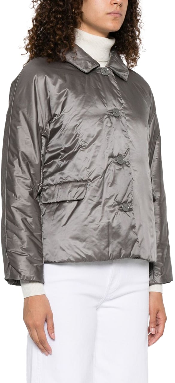 Max Mara Coats Grey Grijs