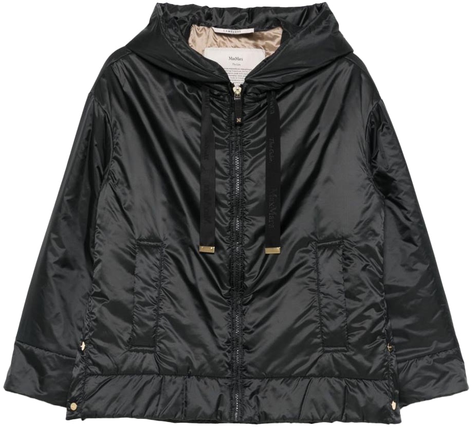 Max Mara Coats Black Zwart