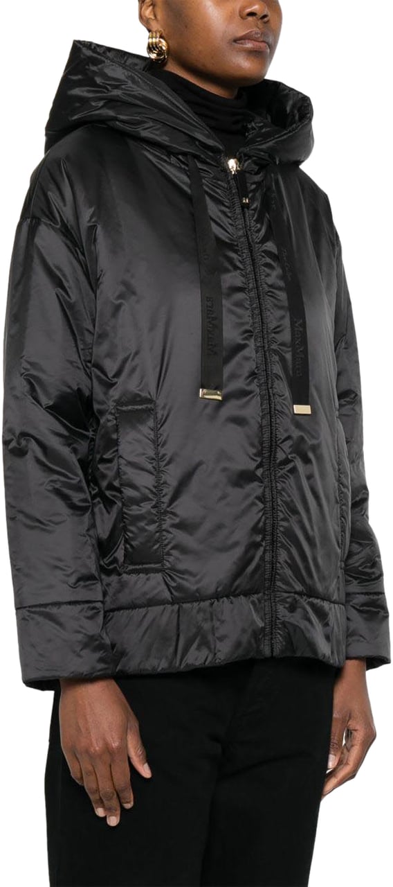 Max Mara Coats Black Zwart