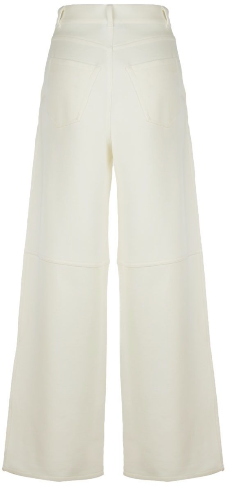 Max Mara Trousers White Wit