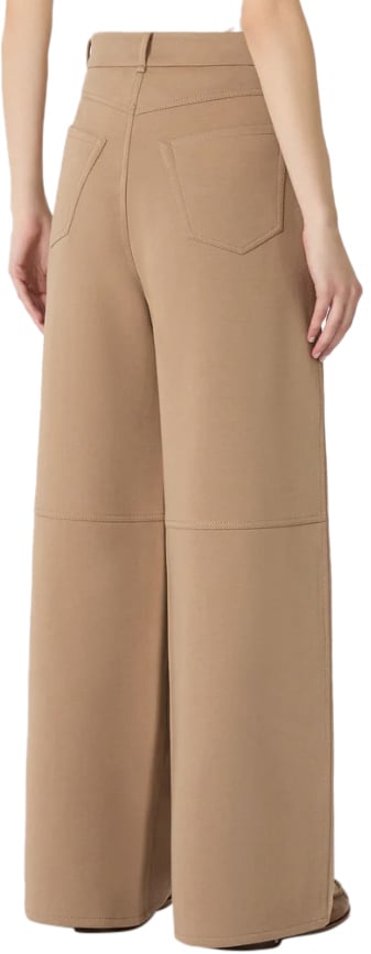 Max Mara Trousers Camel Beige