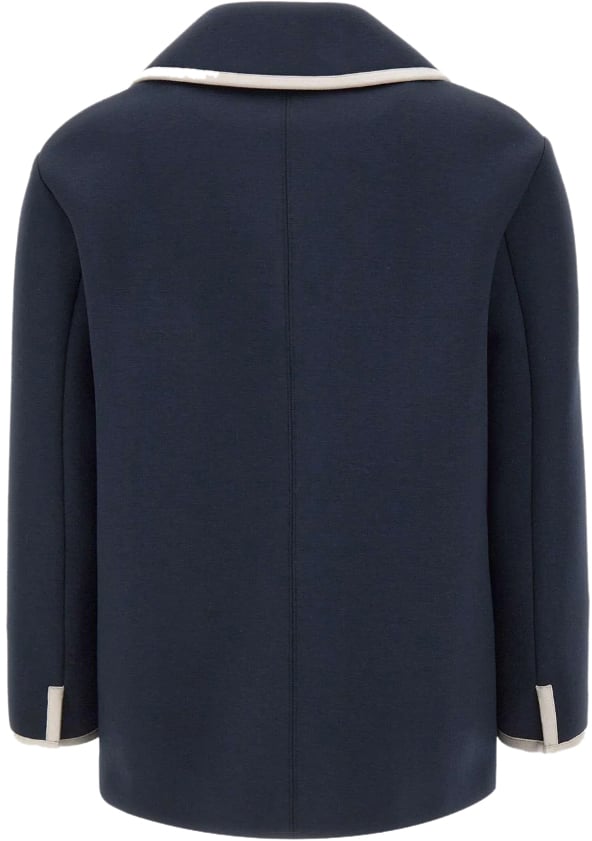 Max Mara Jackets Blue Blauw