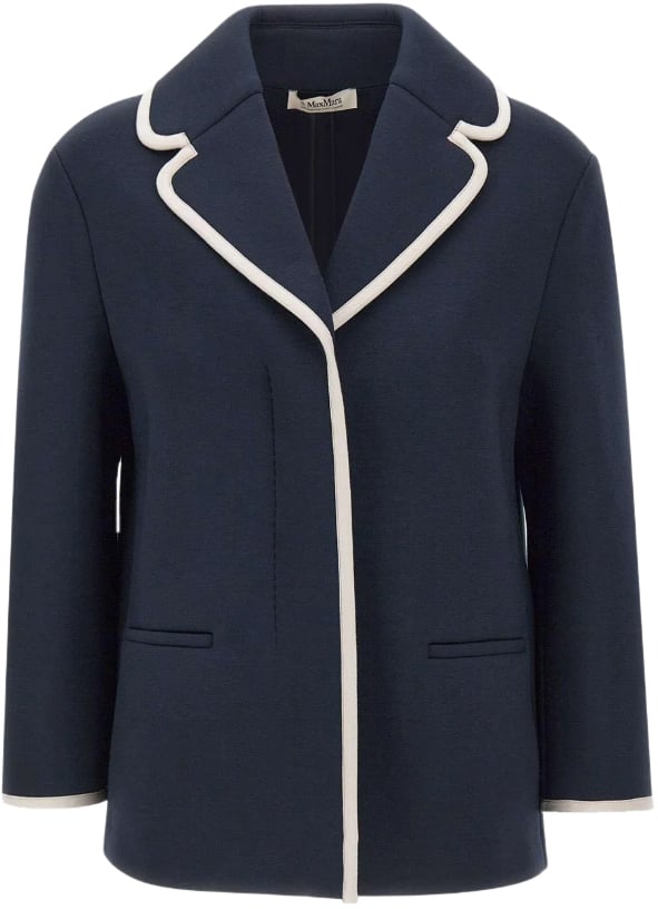 Max Mara Jackets Blue Blauw