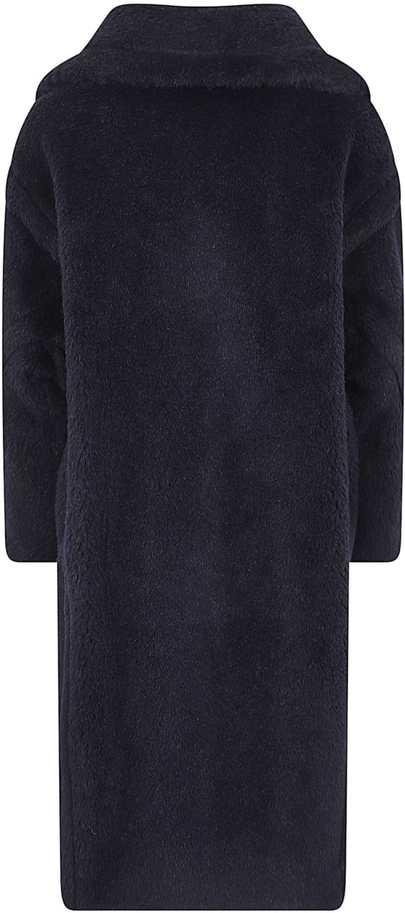 MAX MARA CAPPOTTO TEDDY Lichtblauw