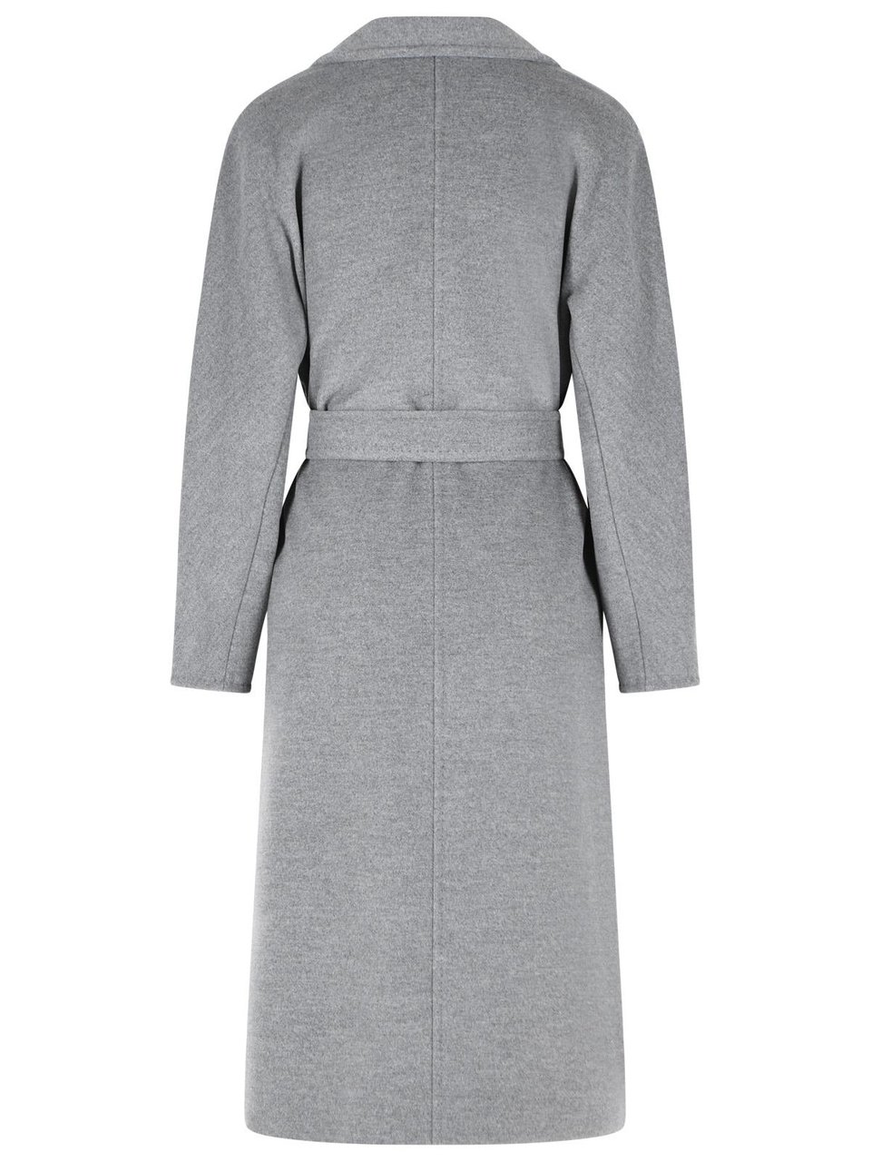 Max Mara 'Madame' Virgin Wool And Grey Cashmere Coat Grijs