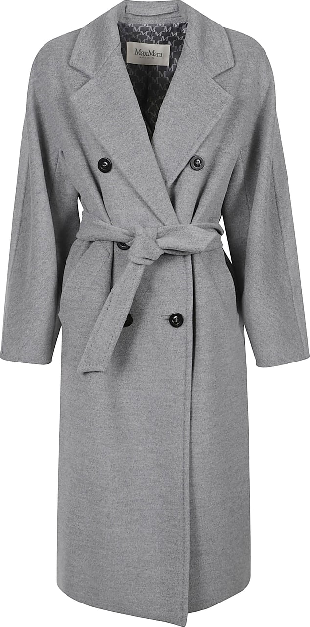 Max Mara Madame Coat Grey Grijs