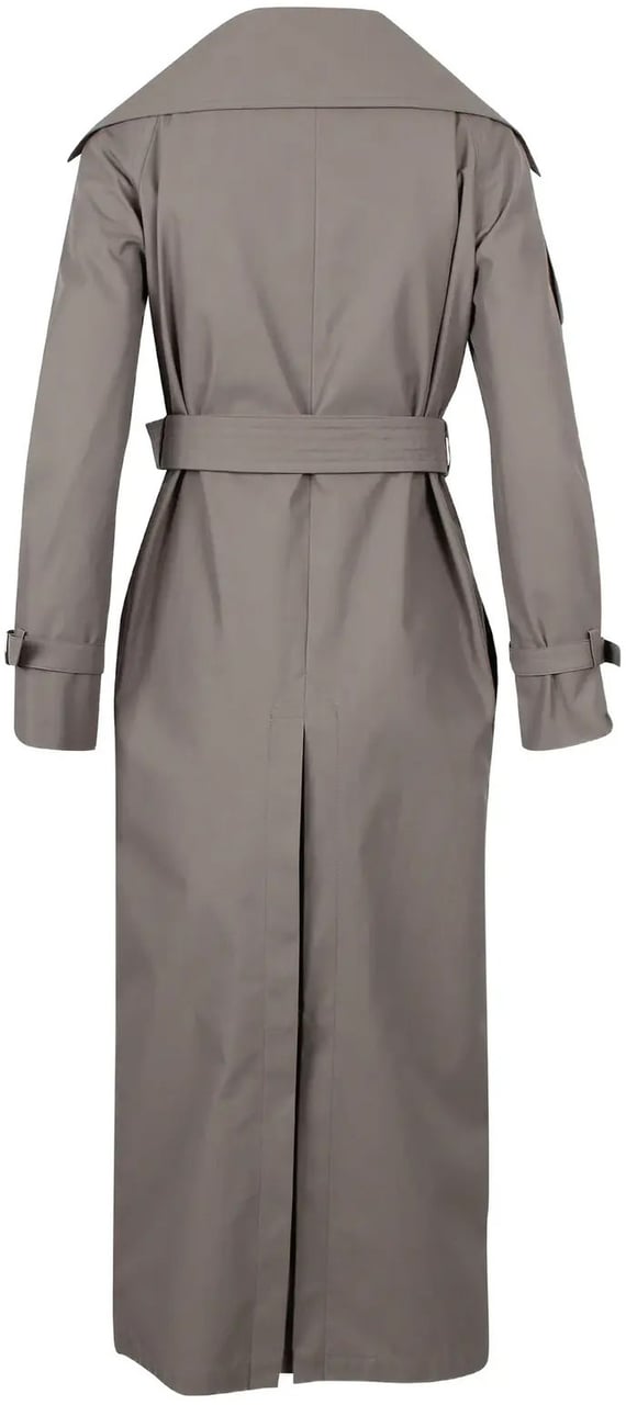 Max Mara Rain Coat Medium Grey Grijs