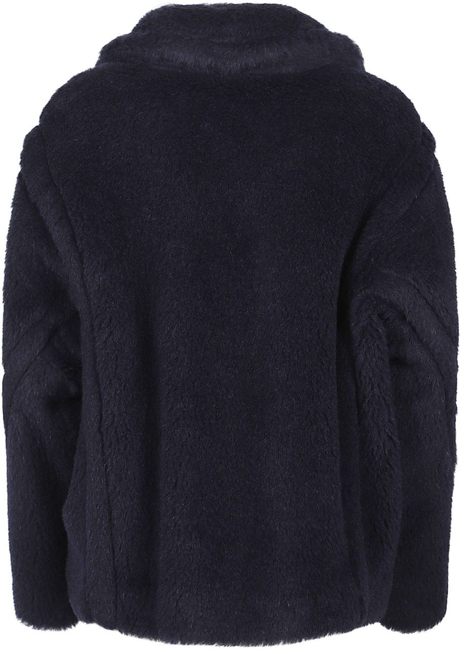 Max Mara Mxmfuggito Teddy Jacket Blue Blauw