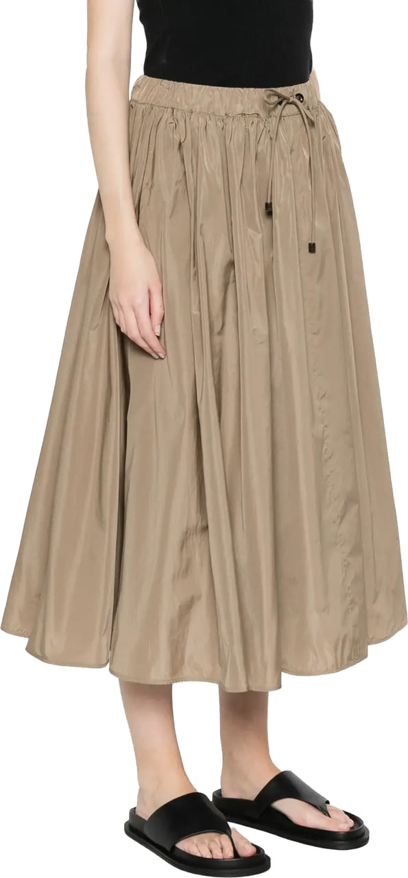 Max Mara Skirt Kaki Bruin