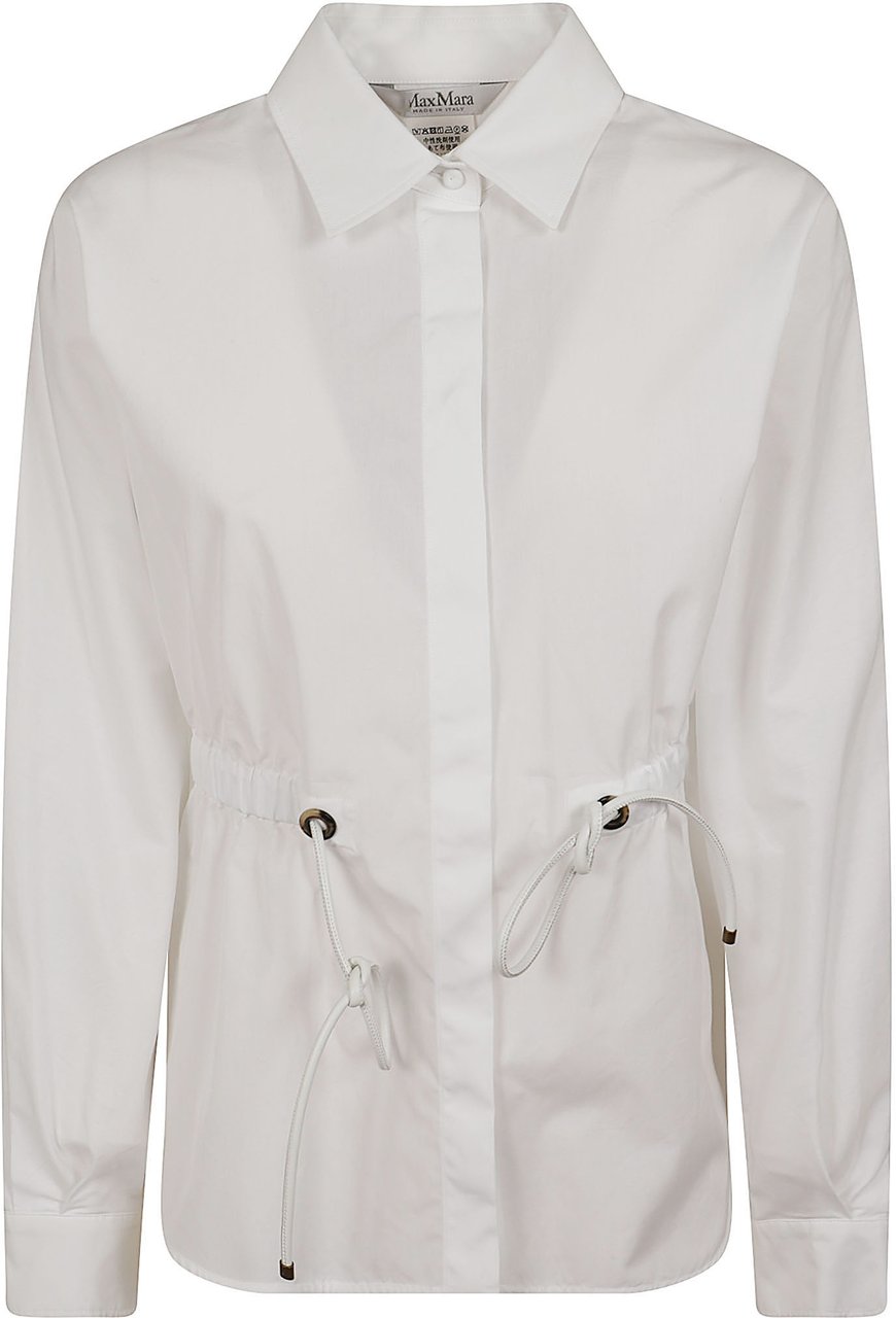 Max Mara MAX MARA CAMICIA TAZZINA Wit
