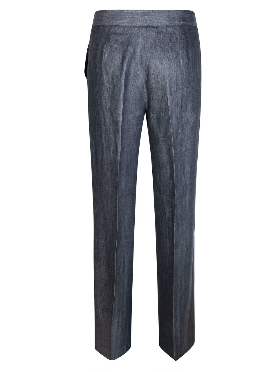 Max Mara Mxmdeserto Straight-Leg Herringbone Pants Grijs