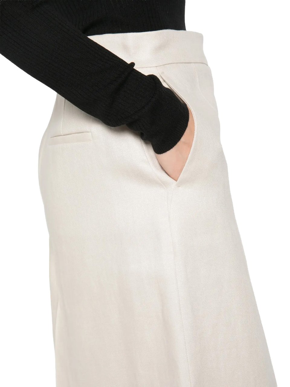 Max Mara Long Trouser Beige Beige