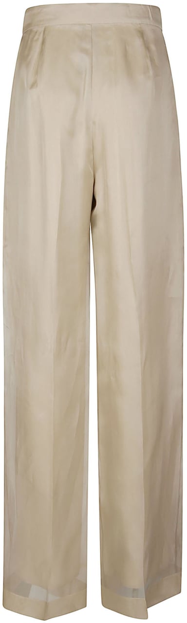 Max Mara Mxeolivi Wide Leg Pant Nude Beige