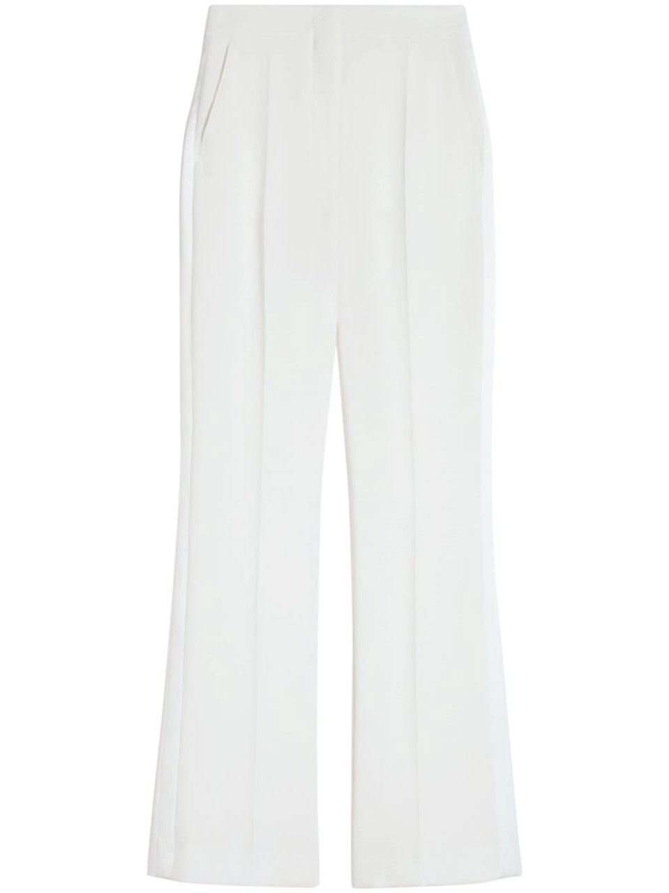 Max Mara Wide-Leg Trousers with High Waist and Pleated Design Wit