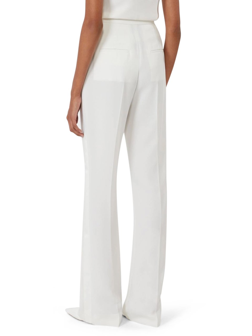 Max Mara Wide-Leg Trousers with High Waist and Pleated Design Wit