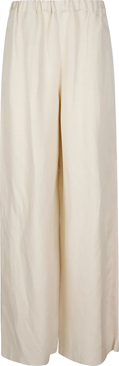 Max Mara Mxoro Wide Leg Pant Nude Beige