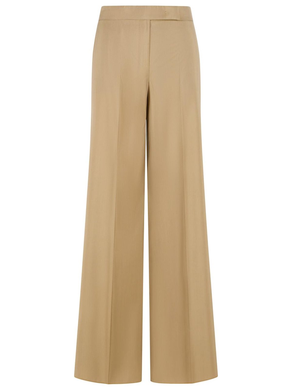 Max Mara 'Bronte' Beige Virgin Wool Blend Pants Bruin