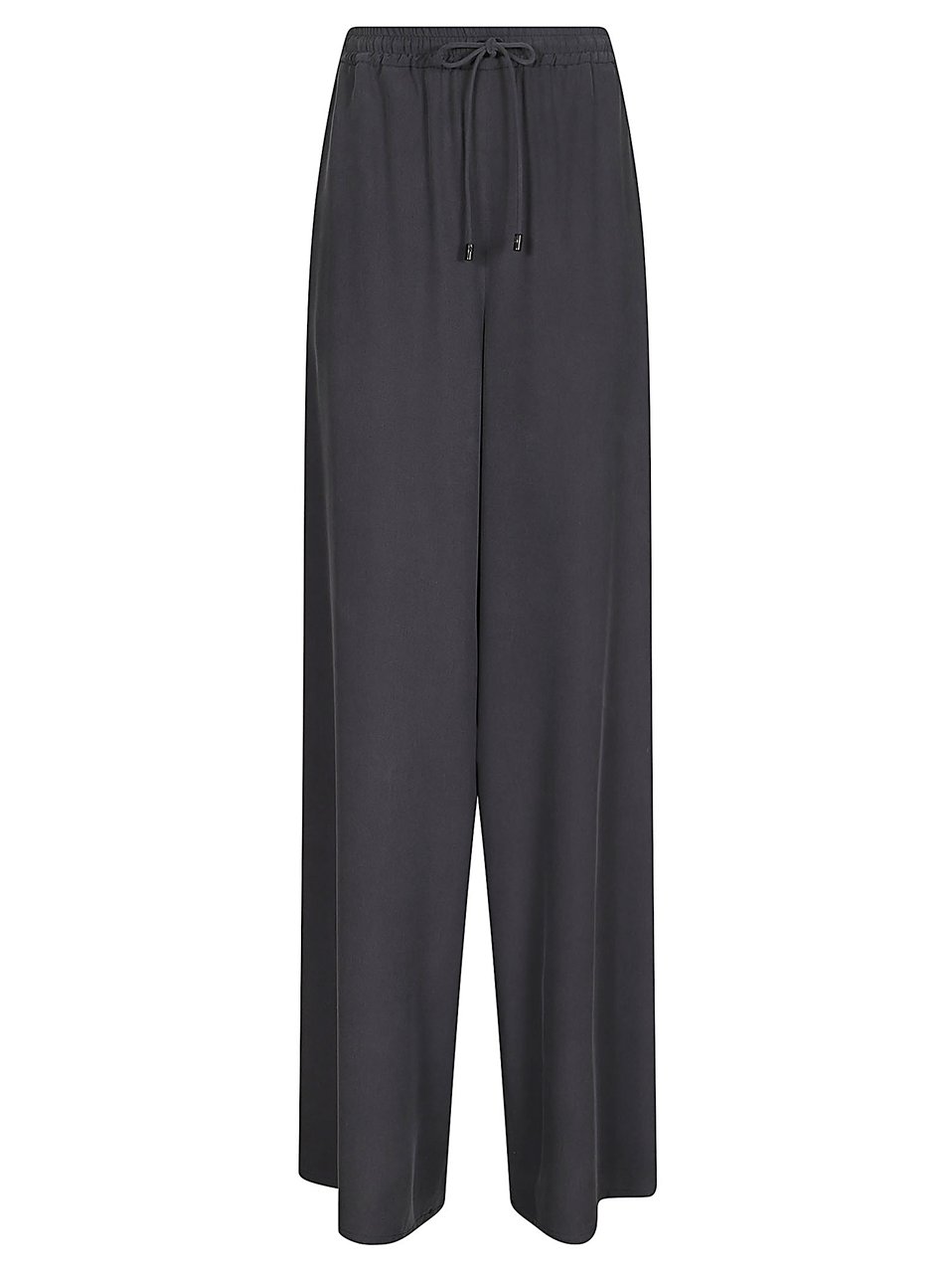 Max Mara Pure Seta Seta Wide Trousers Zwart