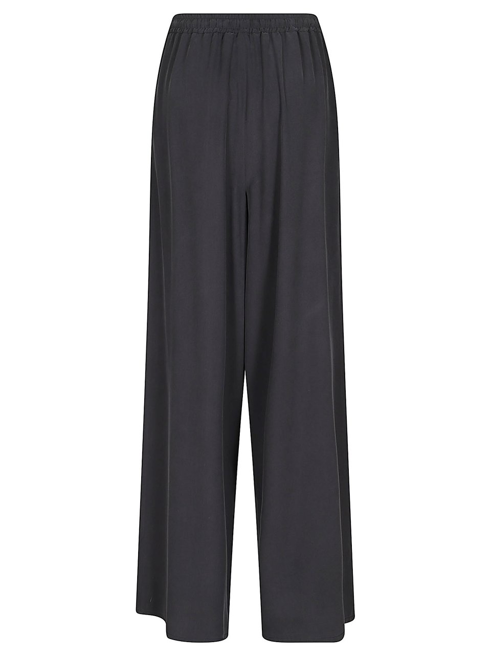 Max Mara Pure Seta Seta Wide Trousers Zwart