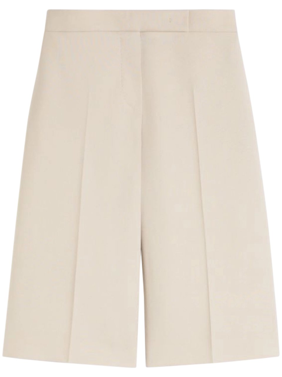 Max Mara High-Waisted Tailored Shorts with Structured Silhouette Neutraal