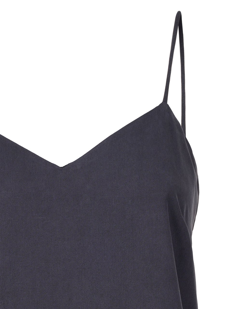 Max Mara Silk Tank Top with Minimalist Design Grijs