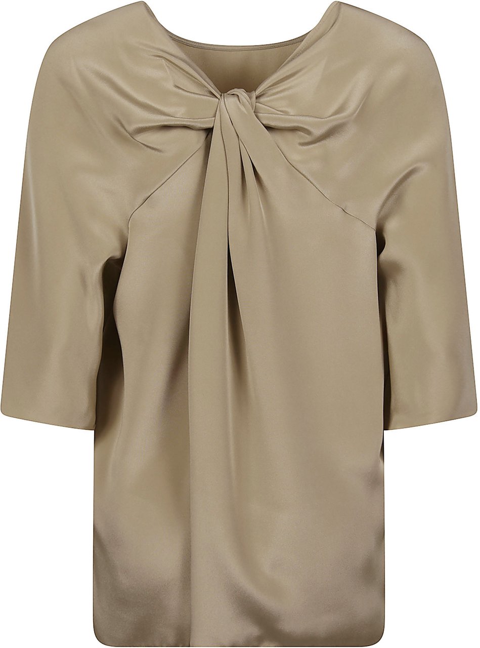 Max Mara Mxegattini Blouse Nude Beige