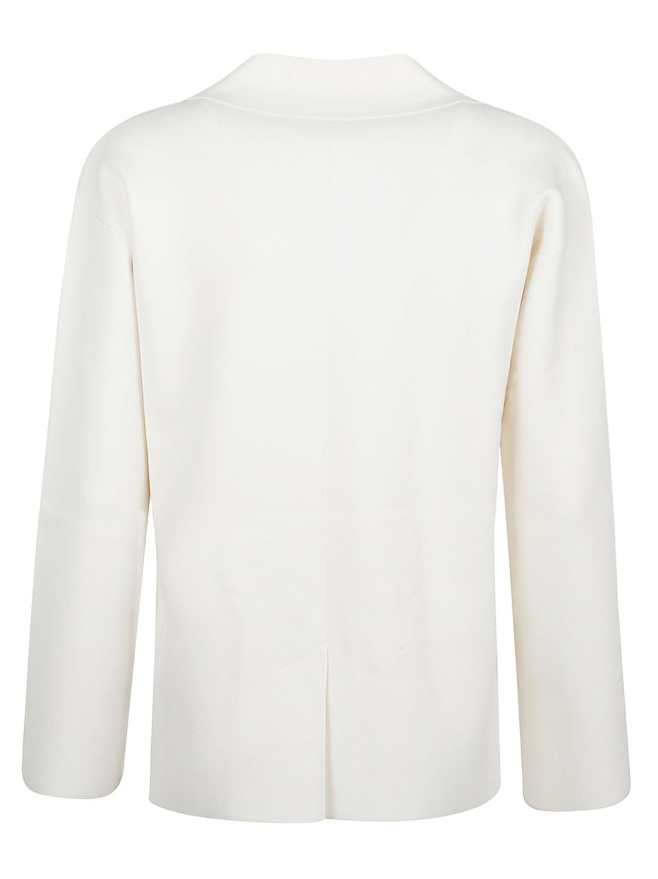 Max Mara Cropped Double-Breasted Jacket Maroon
