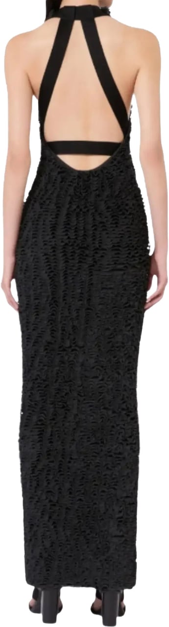 Max Mara Knitted Dress Black Zwart