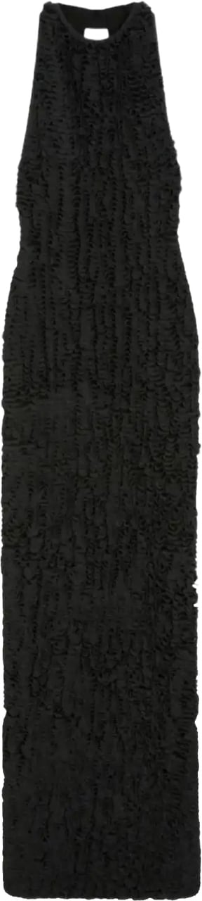 Max Mara Knitted Dress Black Zwart