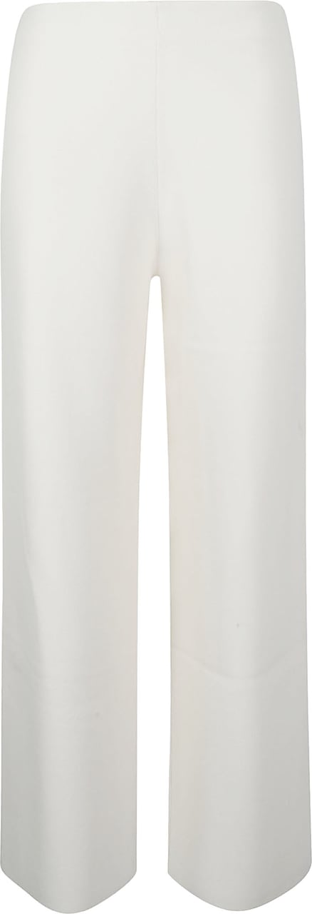 Max Mara Wide-Leg Cropped Pants Rood